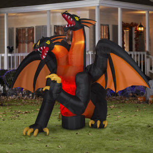 two headed dragon inflatable